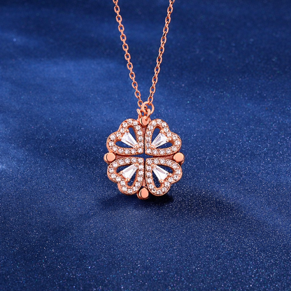 Clover Hearts Halskette
