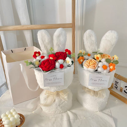 Bloomy Wool – Bunny Bouquet