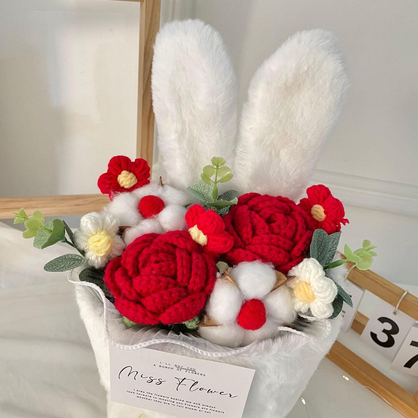 Bloomy Wool – Bunny Bouquet