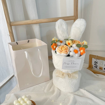 Bloomy Wool – Bunny Bouquet