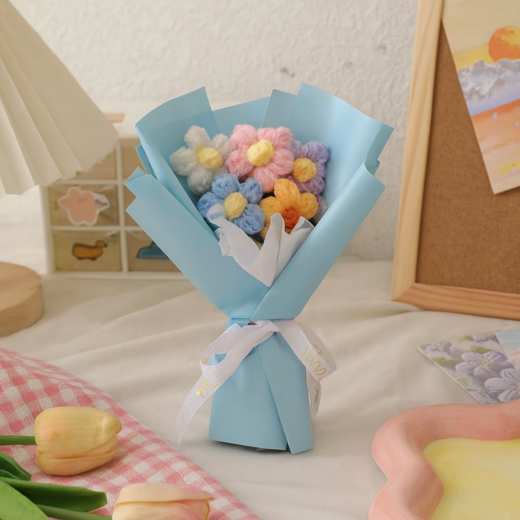 Bloomy Wool – Pastell Bouquet