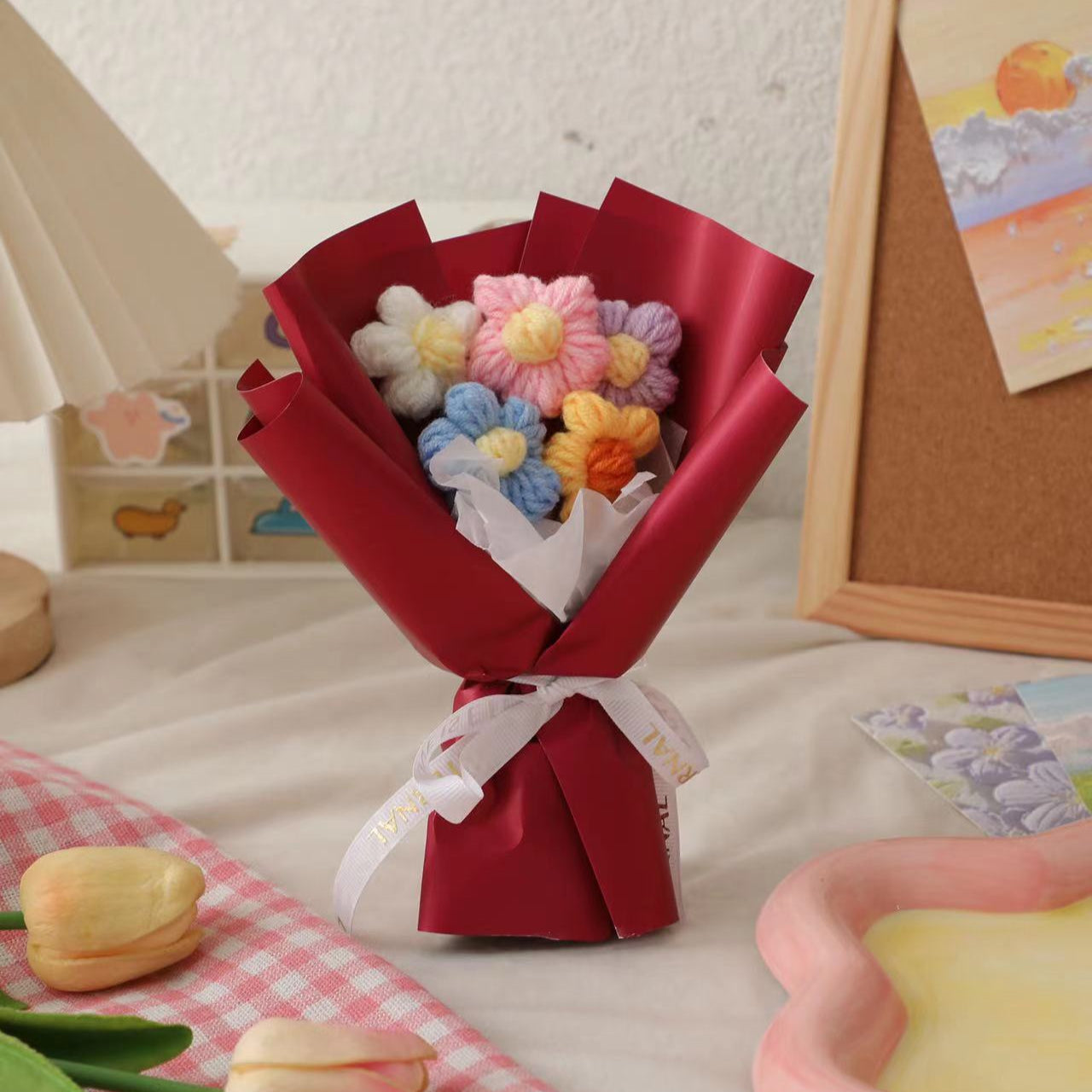 Bloomy Wool – Pastell Bouquet